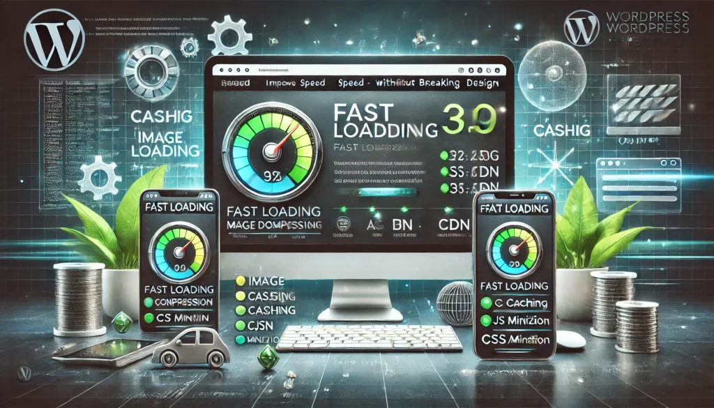 How to Improve WordPress Page Speed Without Breaking Your Website Design with techniques, tools, and balance between visuals and load time for SEO optimization.