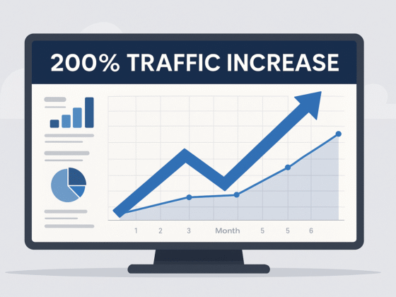 How We Increased Organic Traffic by 200% in 6 Months | SEO Case Study