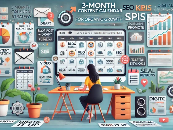 How to Plan a 3-Month Content Calendar for Organic Growth