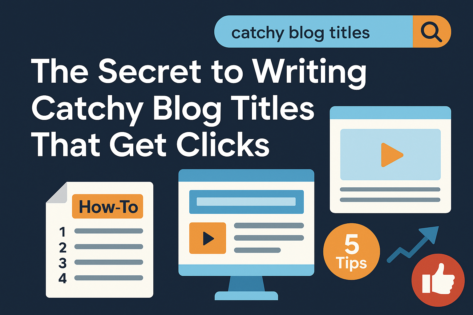 The Secret to Writing Catchy Blog Titles That Get Clicks