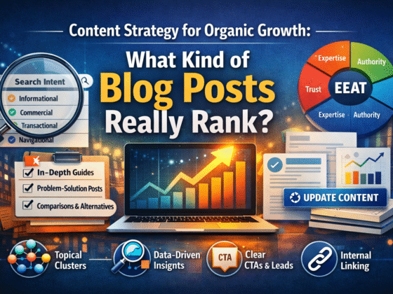 Content Strategy for Organic Growth: What Kind of Blog Posts Really Rank?